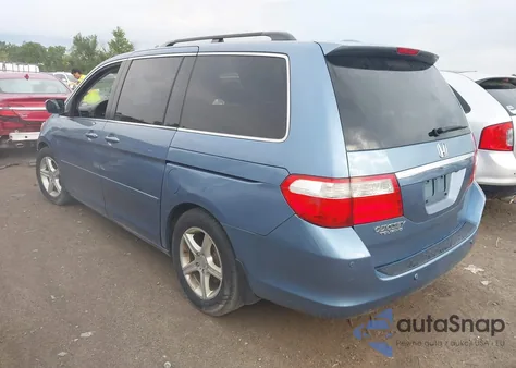 2007 Honda Odyssey Touring from USA, damaged, VIN 5FNRL38857B039219